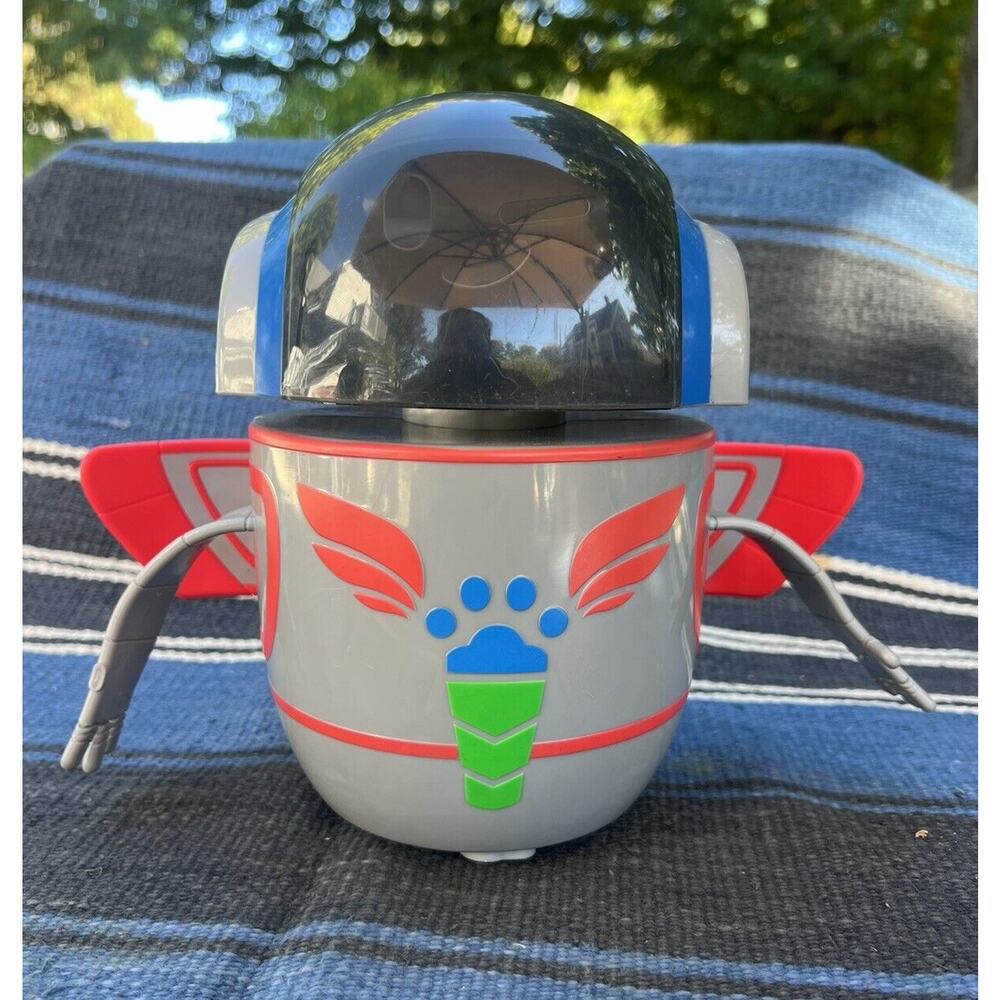 COPY - PJ Masks PJ Robot Lights Up Faces & Sounds Spins & Moves Posable Kids Toy